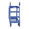 Vestil Blue Steel Stock Picker 2 Shelf 22" x36" Rubber/Steel 1000lb Capacity SPS2-2236-6MR - alternate 2